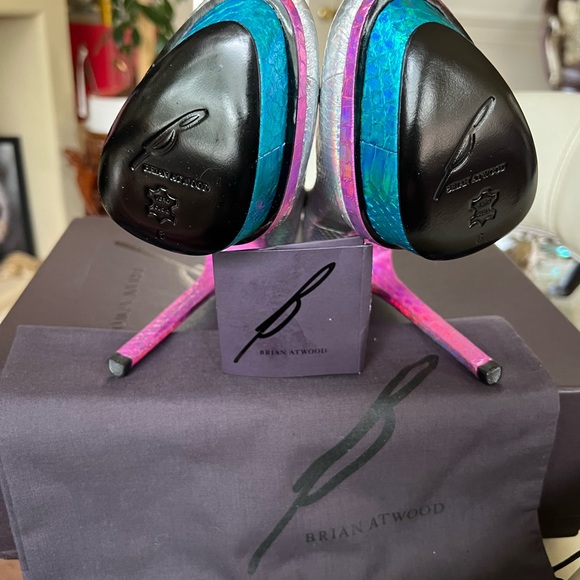 Brian Atwood Fontanne platform a ray of rainbow sunshine Fontanne size 6m - Picture 7 of 14